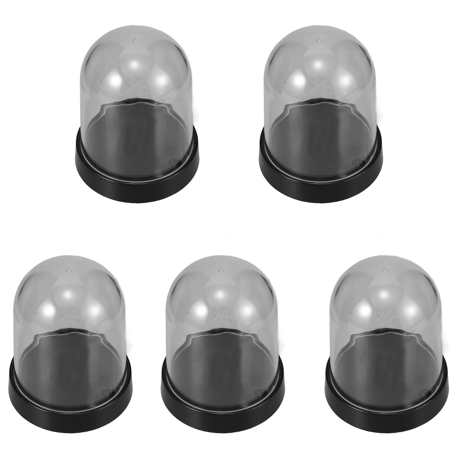 ชุด 5 ชิ้น กล่องโชว์ทรงโดมพลาส - Plastic Dome Clear บทวิจารณ์และราคา