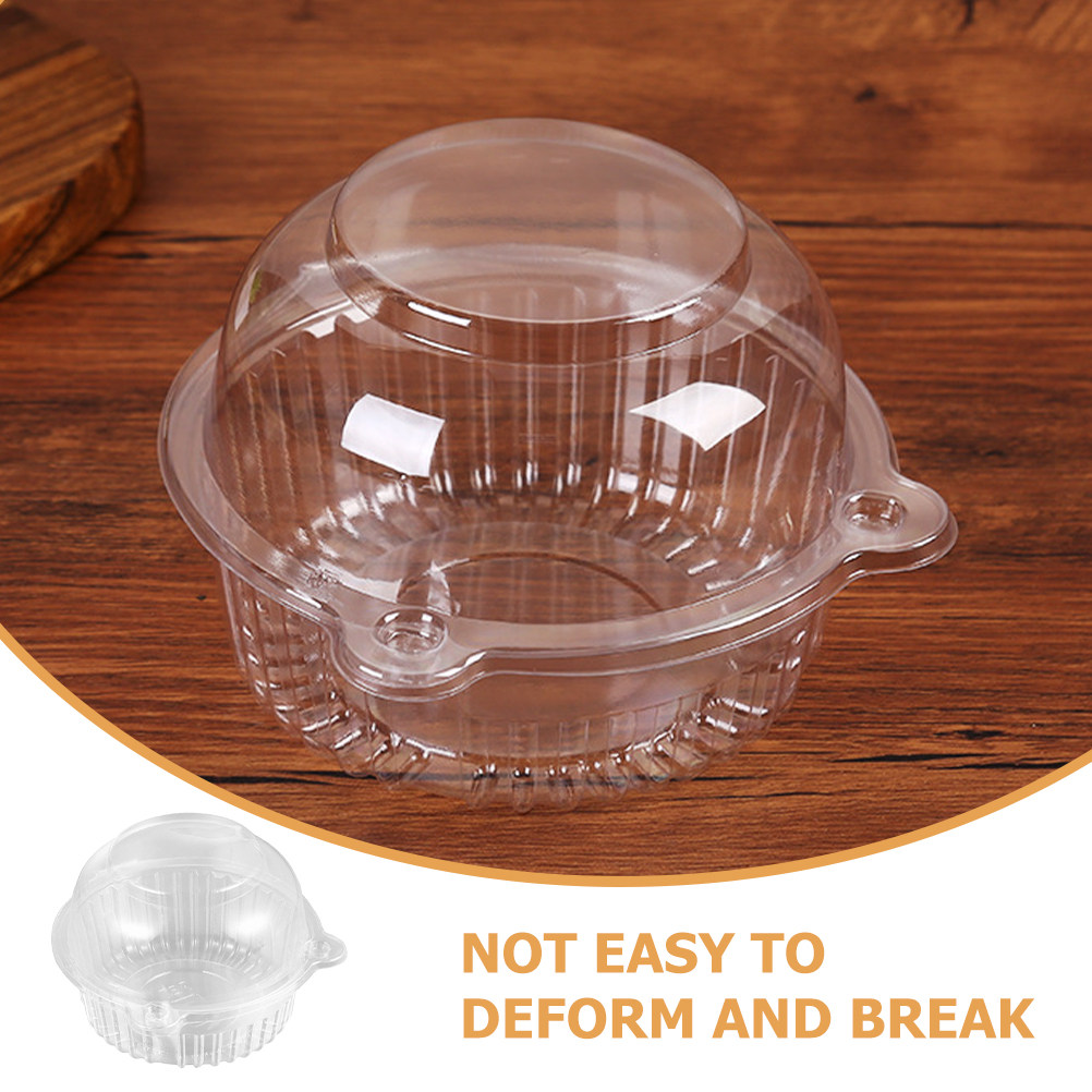 กล่องขนมทรงโดมใสรูปแมว 100 ชิ้ - Plastic Dome Clear บทวิจารณ์และราคา