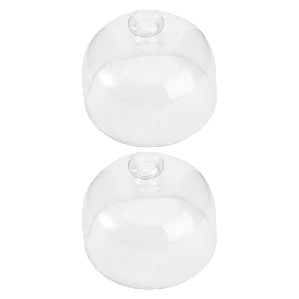 ฝาครอบเค้กแก้วใส 2 ชิ้น ป้องกั - Plastic Dome Clear บทวิจารณ์และราคา