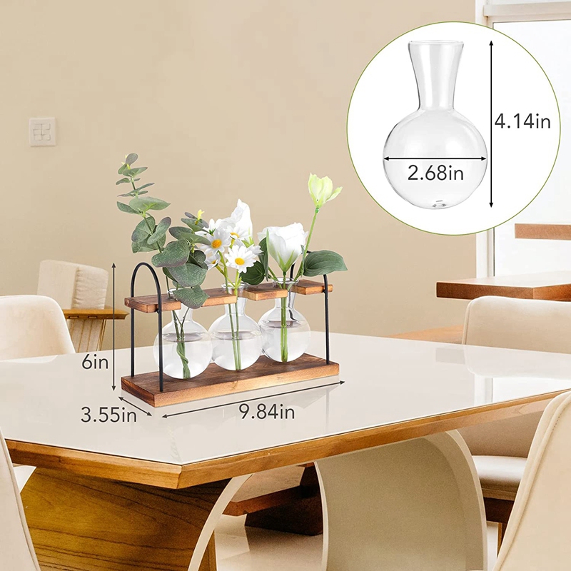 สถานีเพาะพันธุ์พืชพร้อมขาตั้งไ - Propagation Station Vase บทวิจารณ์และราคา