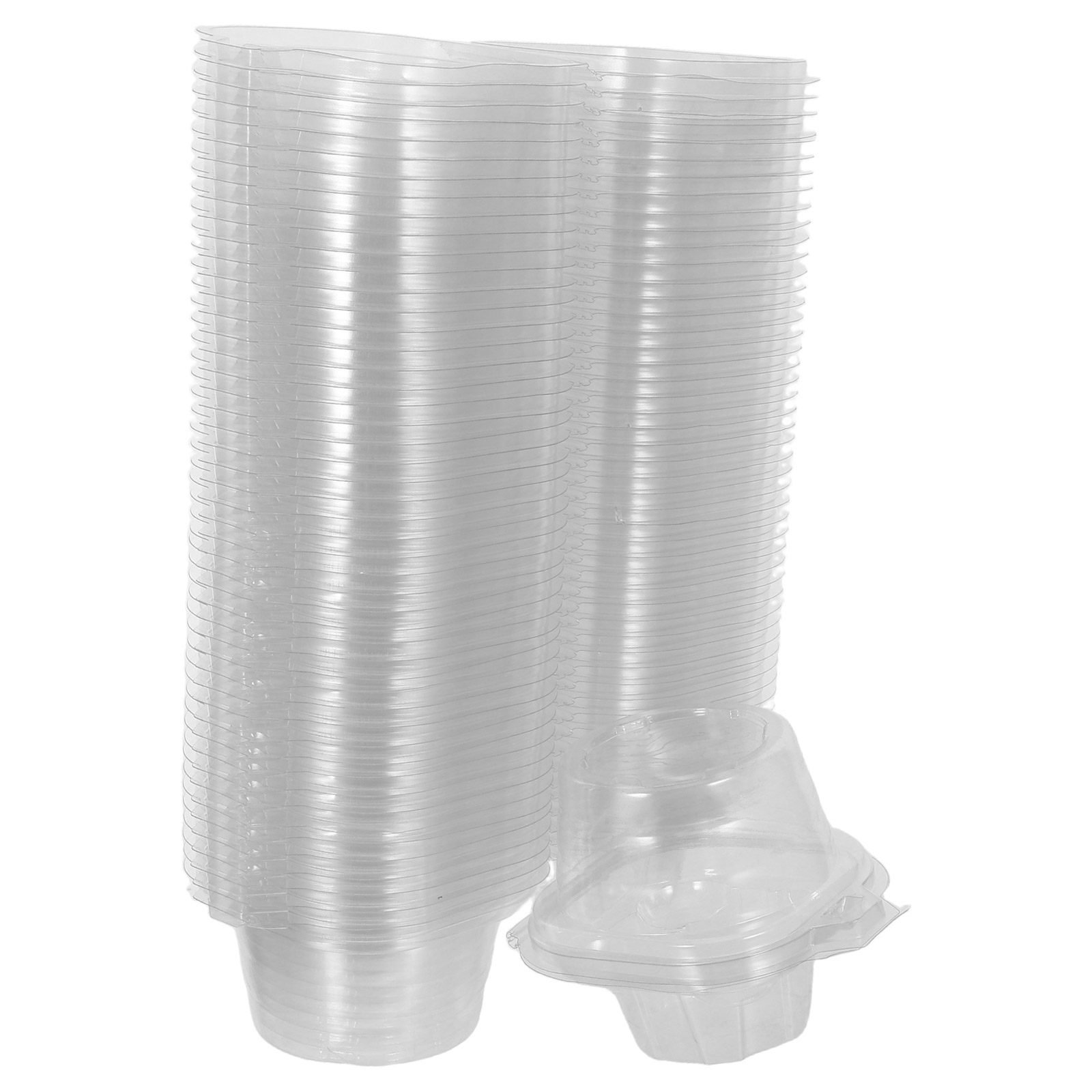 กล่องใส่คัพเค้กใส 50 ชิ้น ฝาโด - Plastic Dome Clear บทวิจารณ์และราคา